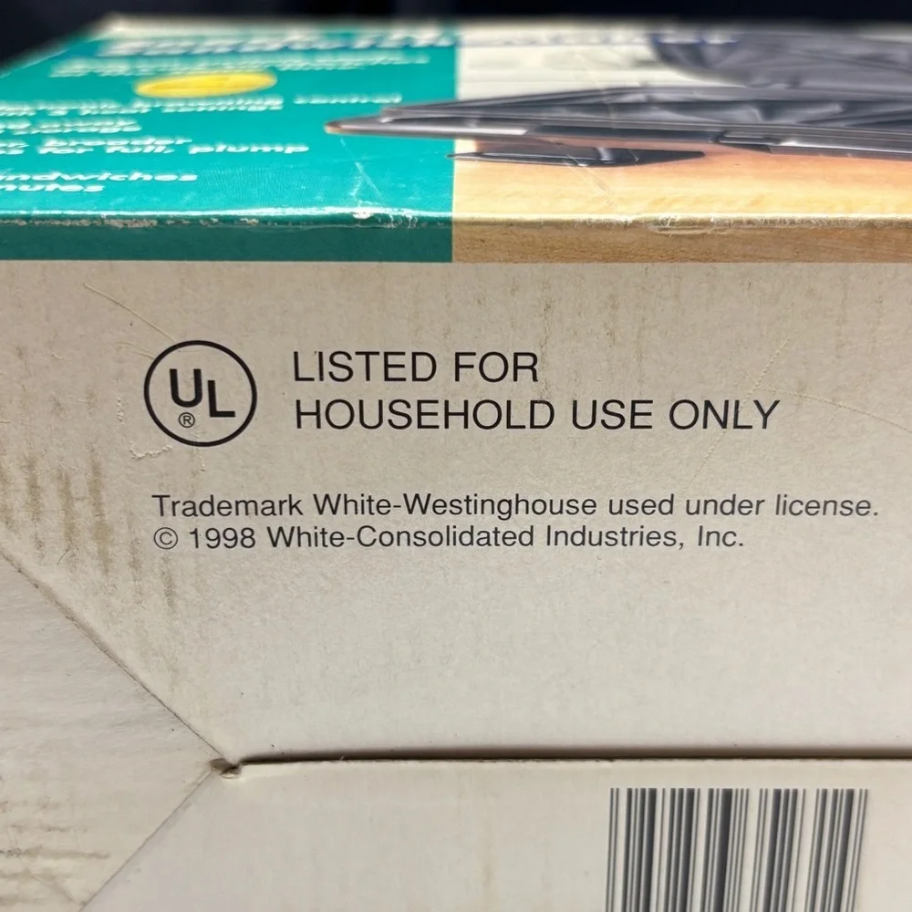 Westinghouse Snack N Sandwich Maker Non Stick Coated Seals Cuts new